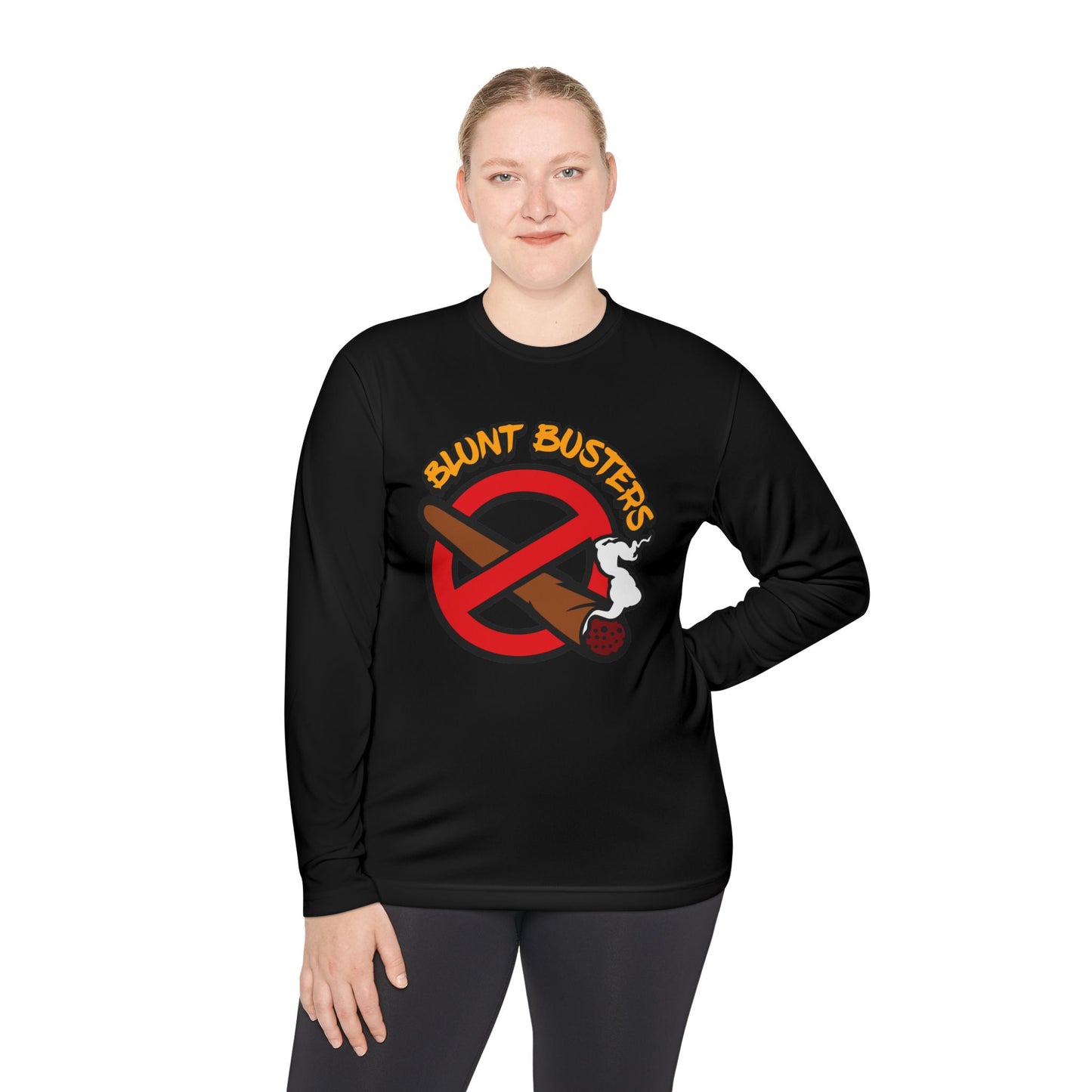promo pack Blunt Busters Long Sleeve Tee, Perfect for Casual Wear, Gifting, Humor, and Celebrations like Birthdays or Holidays, Just for Laughs!