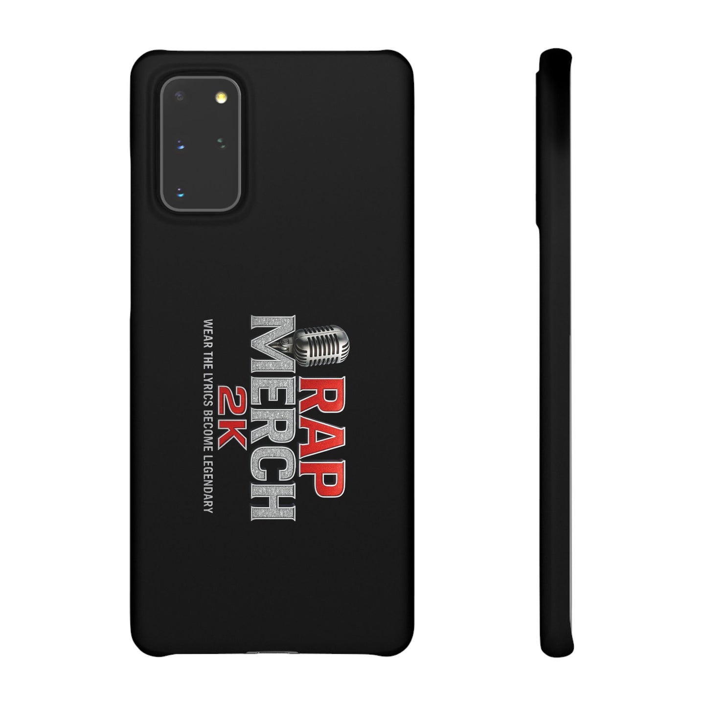 Rap Merch Snap Case for Music Lovers, Hip Hop Phone Cover, Mobile Accessories, Gift for Musicians, Trendy Phone Case