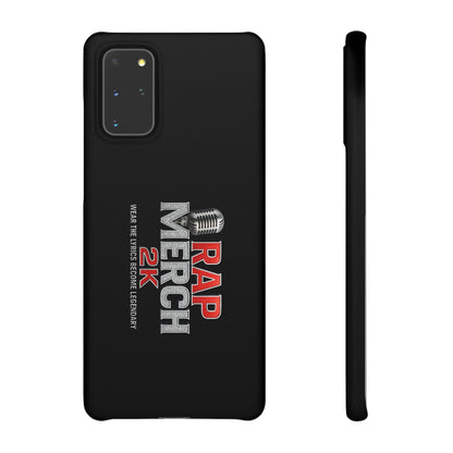 Rap Merch Snap Case for Music Lovers, Hip Hop Phone Cover, Mobile Accessories, Gift for Musicians, Trendy Phone Case