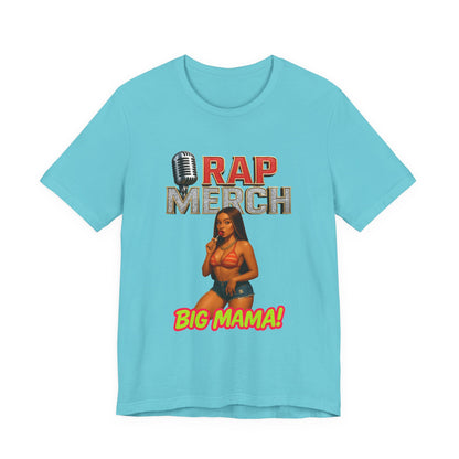 Rap Merch Big Mama Unisex Jersey Tee, Music Fans Shirt, Hip-Hop Apparel, Concert Outfit, Gift for Her