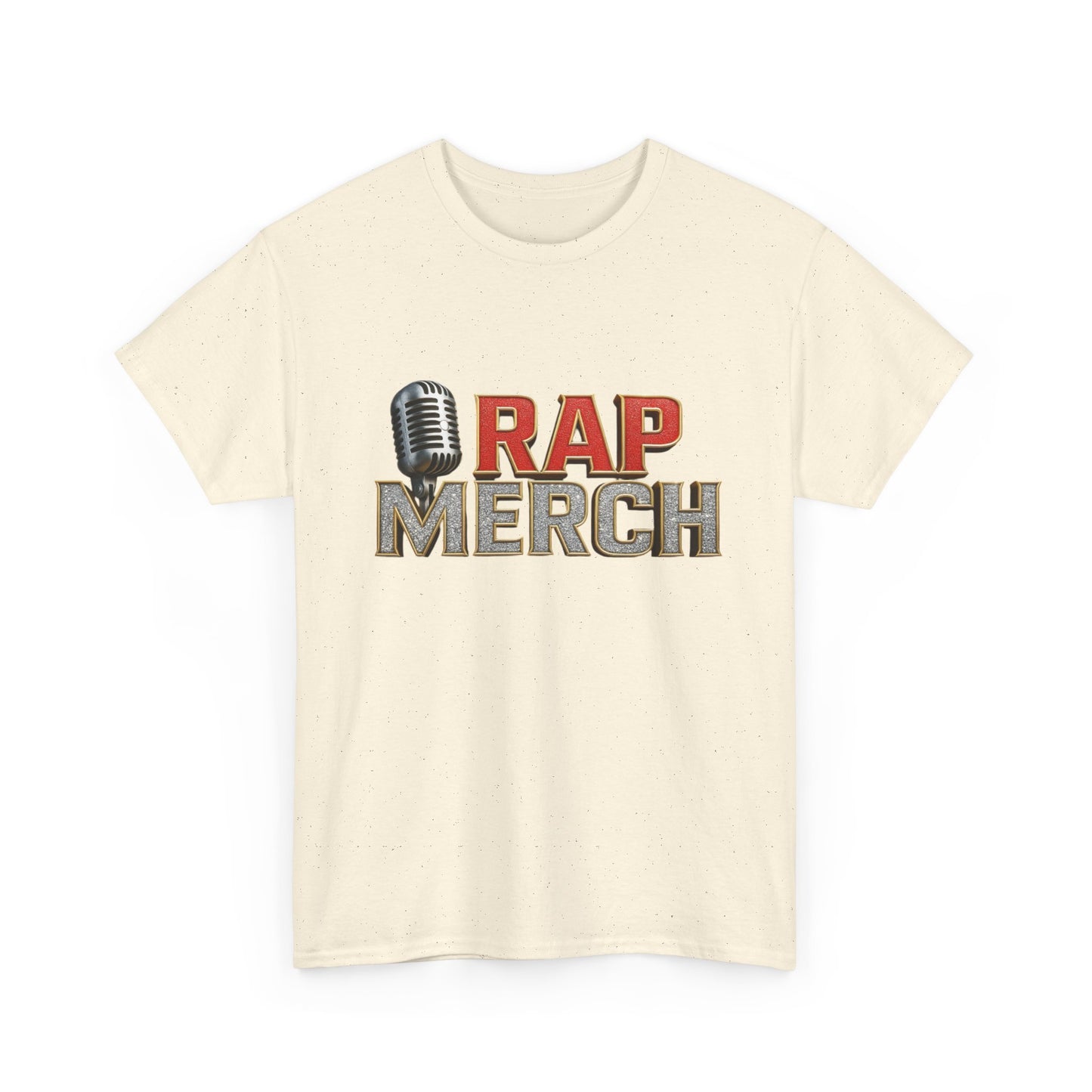 Rap Merch Unisex Heavy Cotton Tee - Hip Hop Style Shirt, Music Lover Gift, Streetwear Apparel, Festival Wear, Casual Outfit