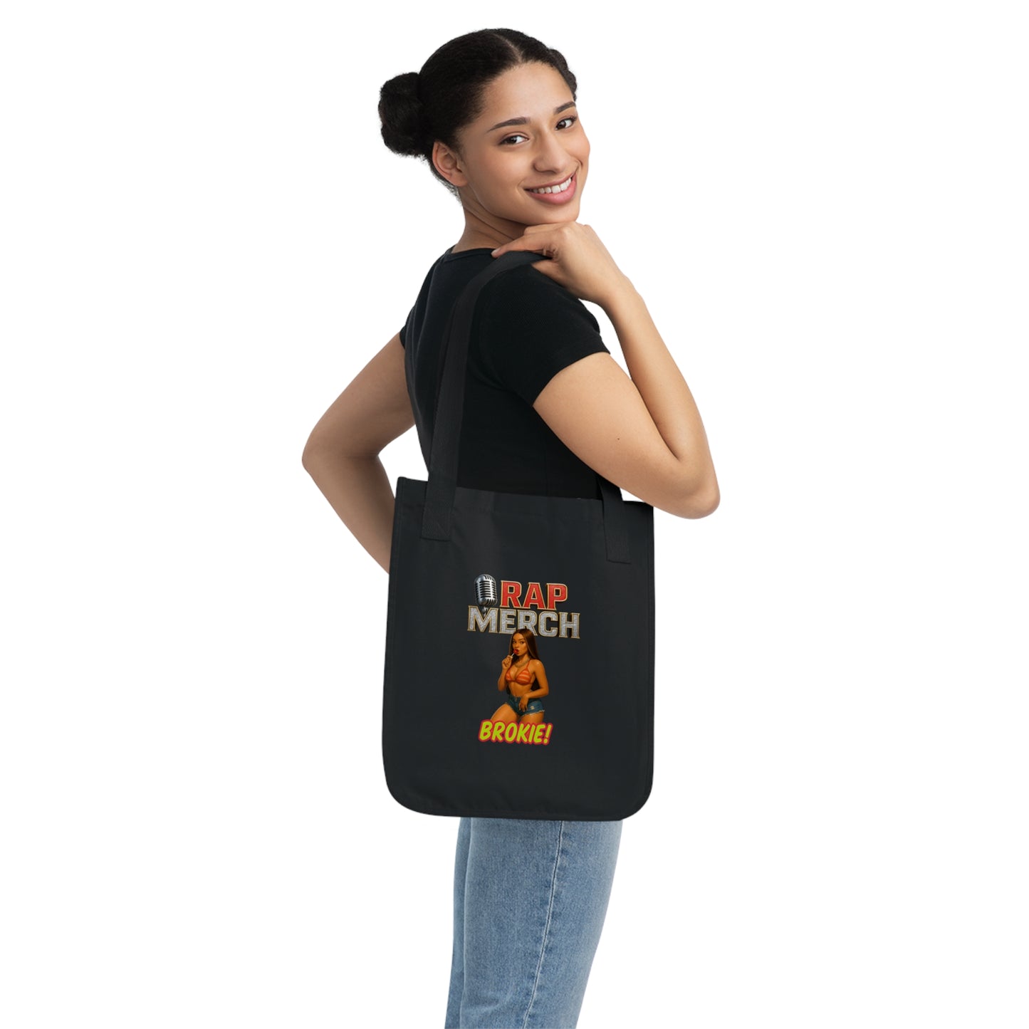 Rap Merch Organic Tote Bag - Perfect for Music Lovers, Festival Essentials, Shopping, Eco-Friendly Gift, Stylish Everyday Use