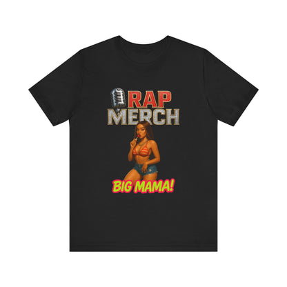 Rap Merch Big Mama Unisex Jersey Tee, Music Fans Shirt, Hip-Hop Apparel, Concert Outfit, Gift for Her