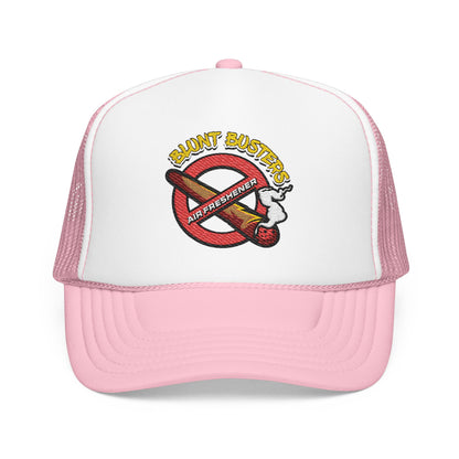 Embroidered Foam Trucker Hat | Retro Rap Merch Cap, Gift for Music Lovers, Festival Accessory