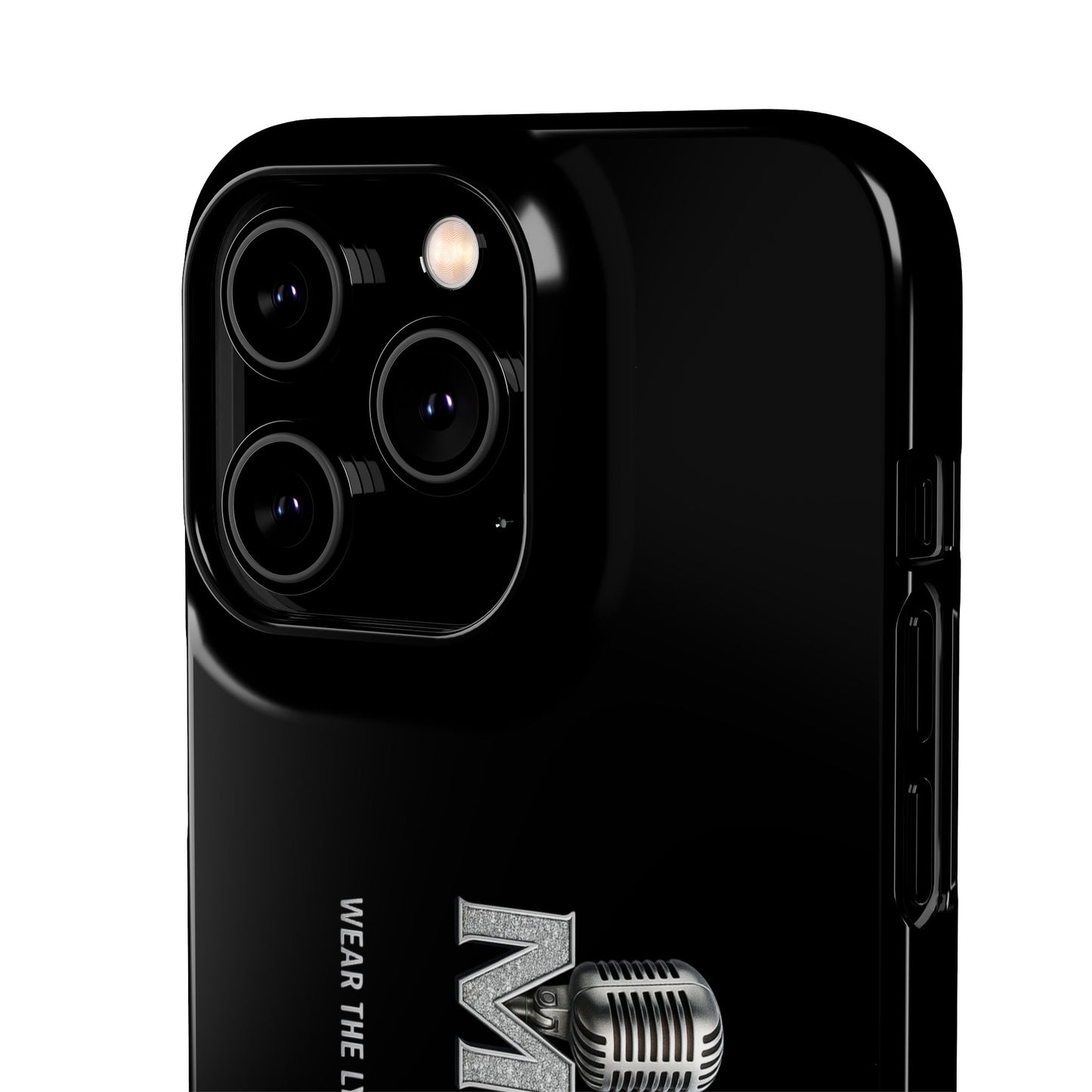 Rap Merch Snap Case for Music Lovers, Hip Hop Phone Cover, Mobile Accessories, Gift for Musicians, Trendy Phone Case