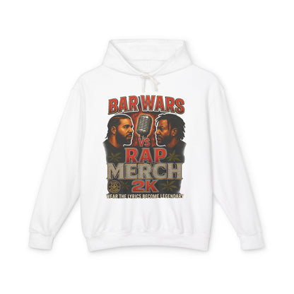 Bar Wars Crop Hoodie, Streetwear, Music Lover Gift, Casual Wear, Festival Apparel, Unique Rap Merchandise