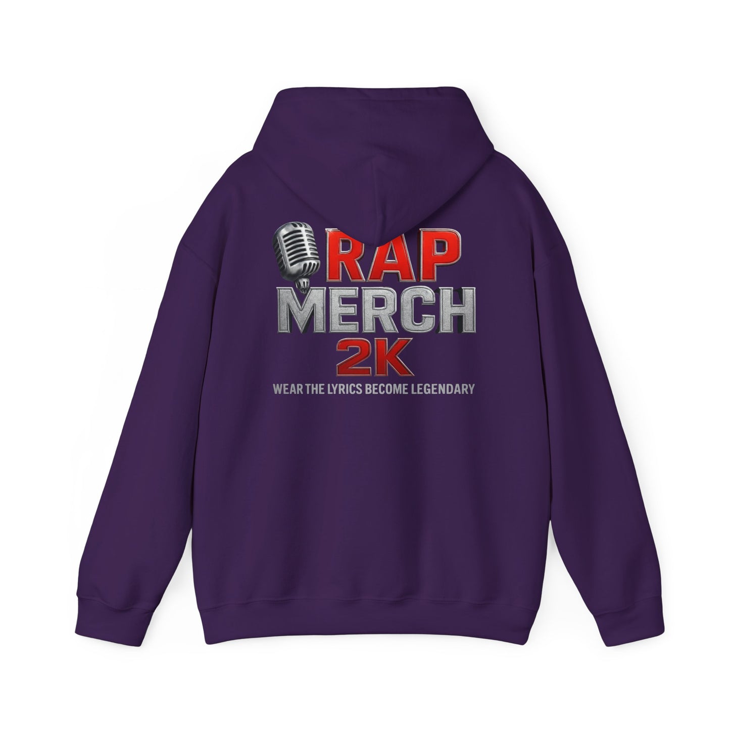 Rap Merch Hooded Sweatshirt, Unisex Rap Hoodie, Music Lover Gift, Cool Streetwear, Hip Hop Fashion, Celebrate Your Passion