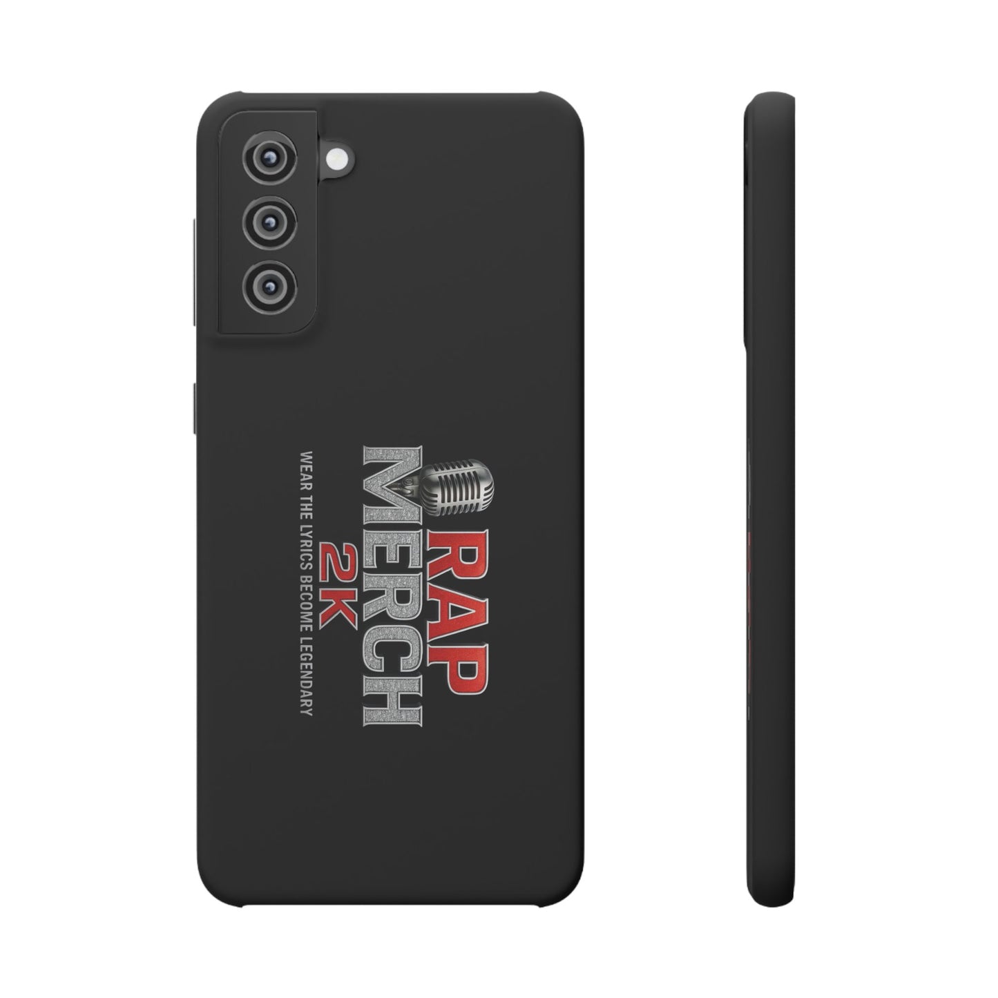 Rap Merch Snap Case for Music Lovers, Hip Hop Phone Cover, Mobile Accessories, Gift for Musicians, Trendy Phone Case
