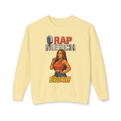 Rap Merch Unisex Crewneck Sweatshirt - Cool Hip-Hop Style, Perfect Gift for Music Lovers, Casual Streetwear, Birthday and Concert Attire