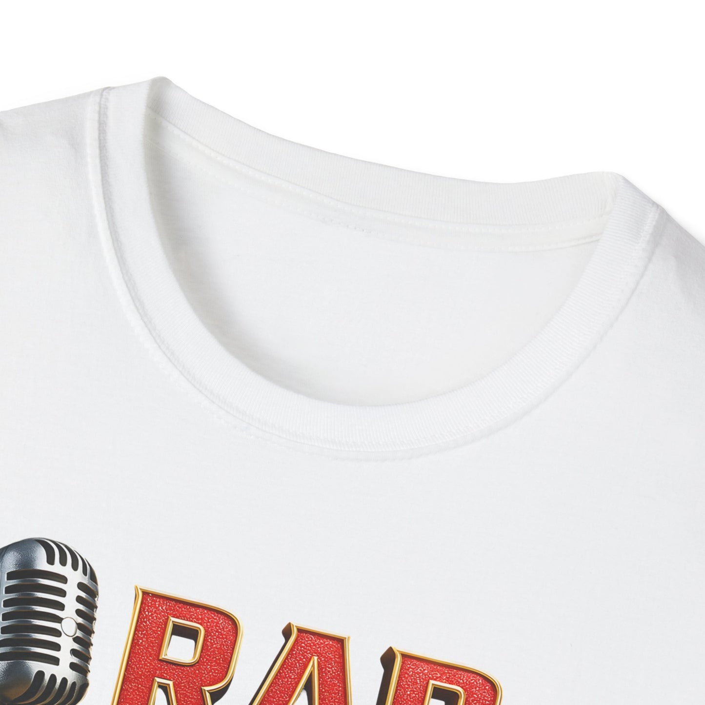 Rap Merch Unisex Softstyle T-Shirt - Fun Hip Hop Graphic Tee, Music Lover Gift, Concert Apparel, Casual Wear, Streetwear Fashion