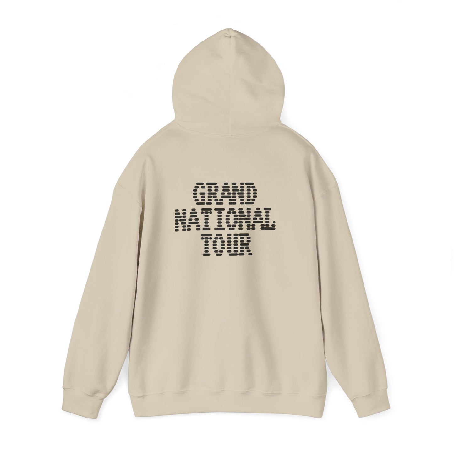 Grand National Tour Hoodie | Unisex Heavy Blend Sweatshirt, Trendy Layer, Music Tour Apparel, Gift for Him/Her, Casual Wear