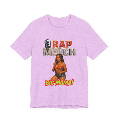 Rap Merch Big Mama Unisex Jersey Tee, Music Fans Shirt, Hip-Hop Apparel, Concert Outfit, Gift for Her
