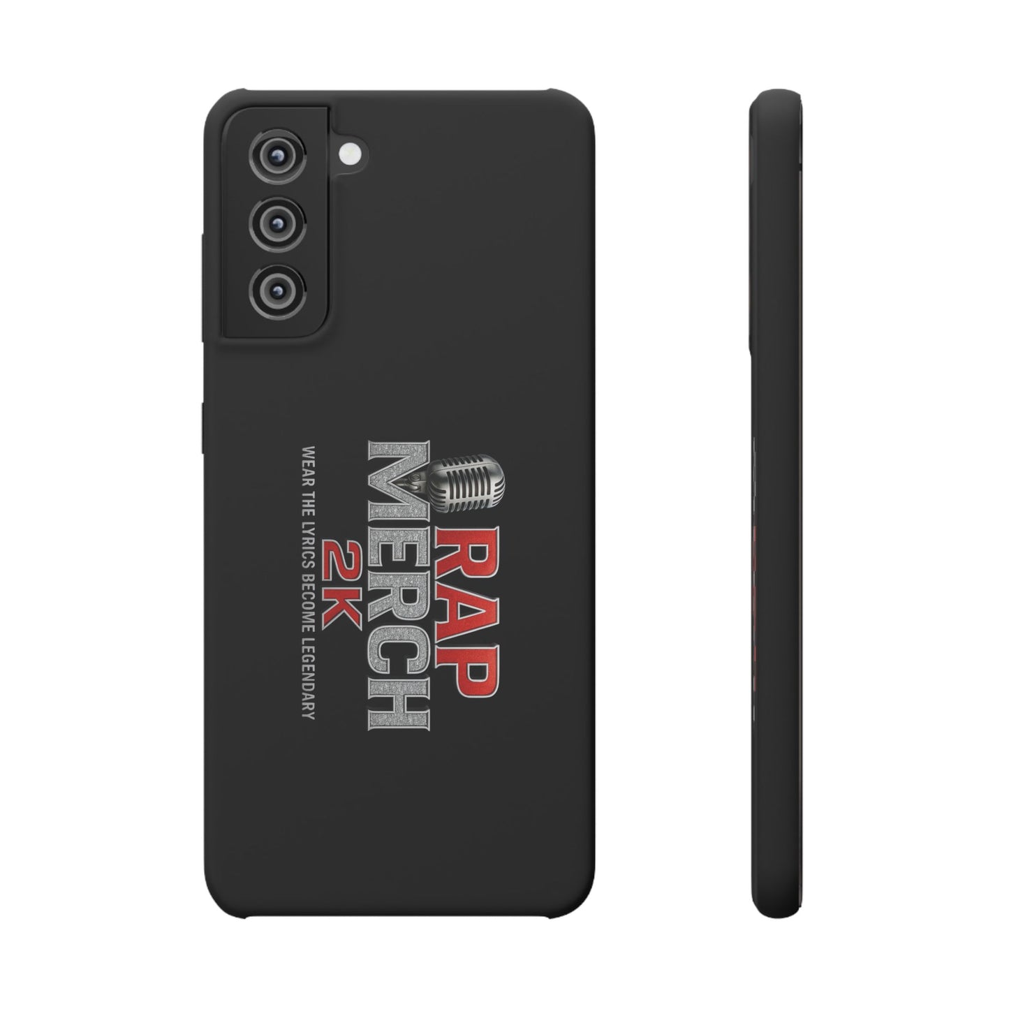 Rap Merch Snap Case for Music Lovers, Hip Hop Phone Cover, Mobile Accessories, Gift for Musicians, Trendy Phone Case