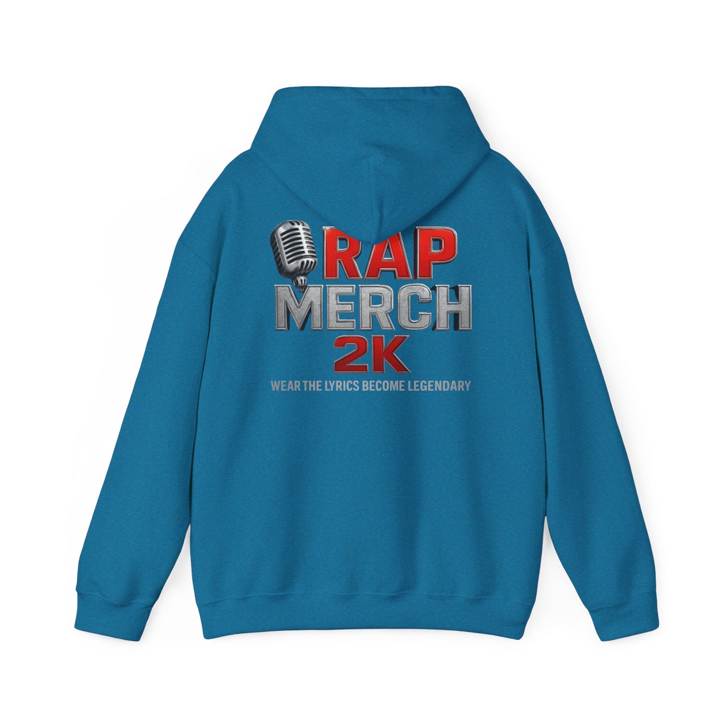 Rap Merch Hooded Sweatshirt, Unisex Rap Hoodie, Music Lover Gift, Cool Streetwear, Hip Hop Fashion, Celebrate Your Passion