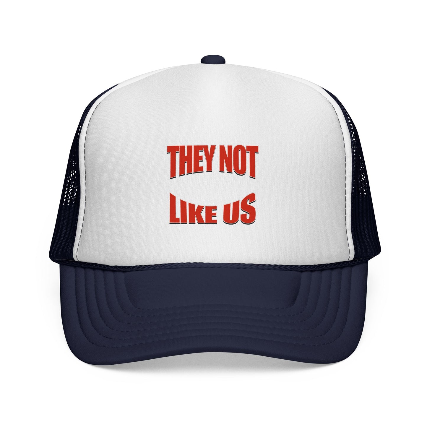 They Not Like Us Bold Statement Trucker Cap - Perfect for Casual Outings, Gifts for Friends, Outdoor Adventures, Sports Events, Summer Festivals