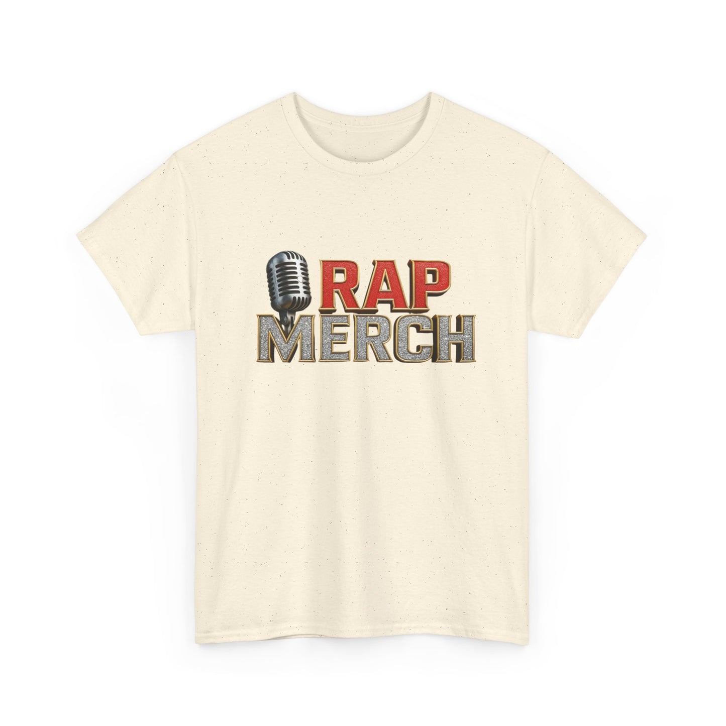 Rap Merch Unisex Heavy Cotton Tee - Hip Hop Style Shirt, Music Lover Gift, Streetwear Apparel, Festival Wear, Casual Outfit