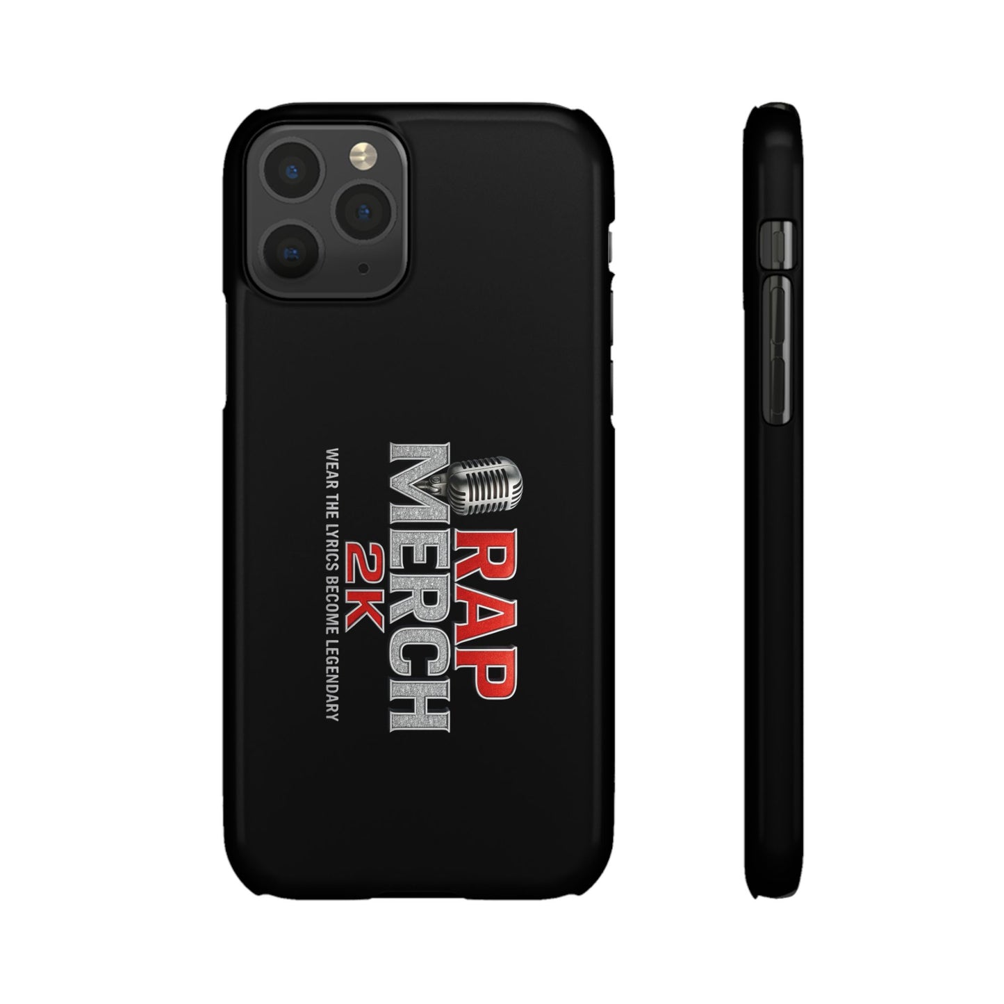 Rap Merch Snap Case for Music Lovers, Hip Hop Phone Cover, Mobile Accessories, Gift for Musicians, Trendy Phone Case