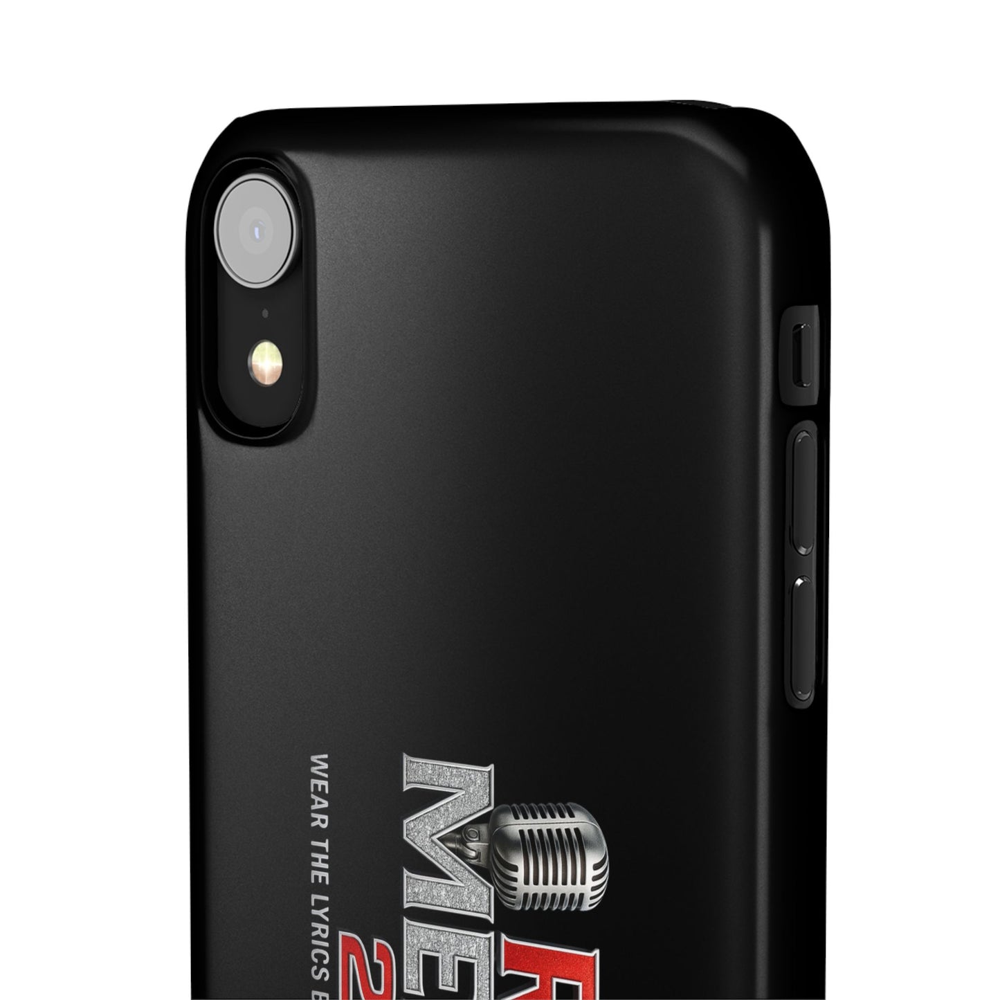 Rap Merch Snap Case for Music Lovers, Hip Hop Phone Cover, Mobile Accessories, Gift for Musicians, Trendy Phone Case