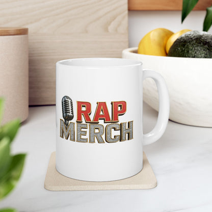 Rap Merch Mug - Perfect for Music Lovers, Coffee Enthusiasts, Gift for Friends, Collectible Merchandise, Unique Coffee Cup
