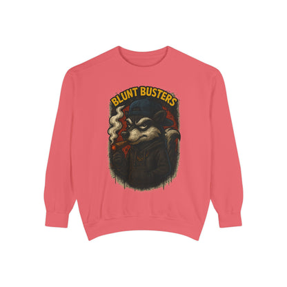Blunt Busters Unisex Garment-Dyed Sweatshirt - Cozy, Unique Graphic Sweatshirt for Casual Style, Perfect for Gifts, Streetwear, Fall [...]