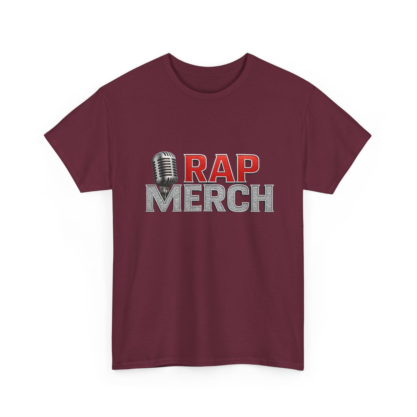 Rap Merch Unisex Heavy Cotton Tee - Perfect for Music Lovers, Gift for Hip-Hop Fans, Streetwear Style, Concert Outfit, Festival Apparel