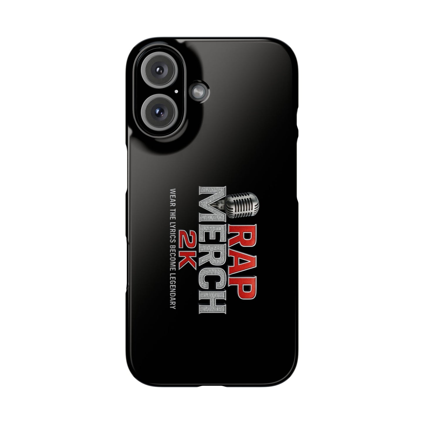 Rap Merch Snap Case for Music Lovers, Hip Hop Phone Cover, Mobile Accessories, Gift for Musicians, Trendy Phone Case