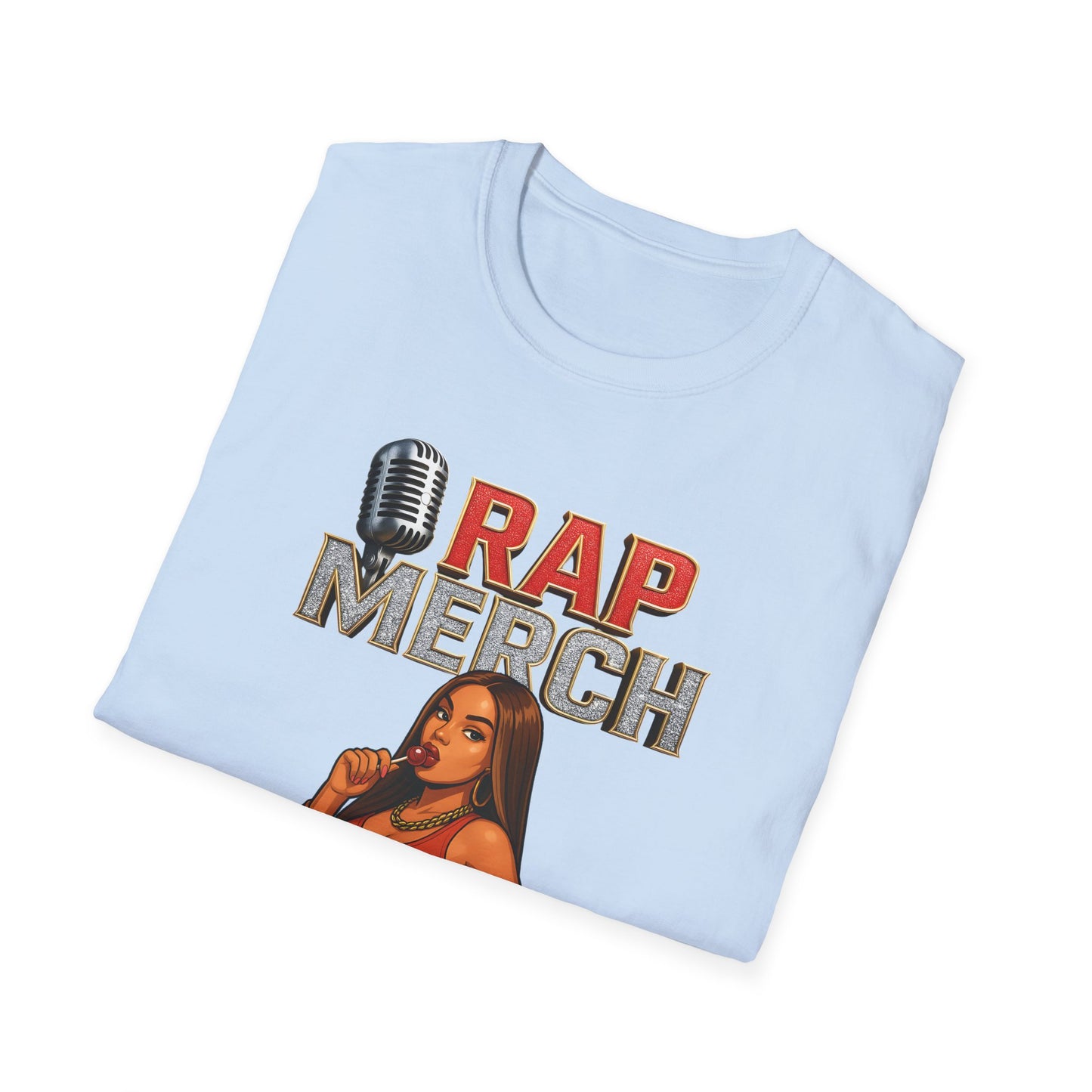 Vibrant Rap Merch T-Shirt, Perfect for Music Lovers, Graphic Tee Gift, Streetwear Fashion, Casual Everyday Wear