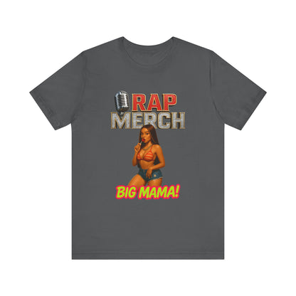 Rap Merch Big Mama Unisex Jersey Tee, Music Fans Shirt, Hip-Hop Apparel, Concert Outfit, Gift for Her