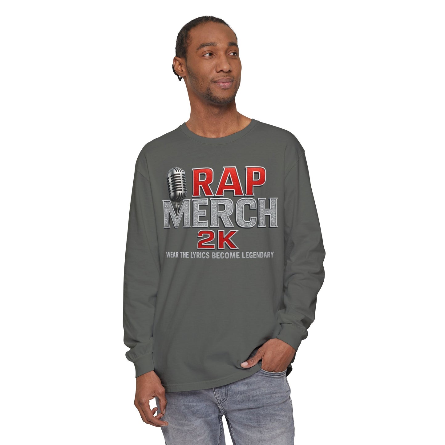 Rap Merch Long Sleeve T-Shirt - Legendary Lyrics Apparel, Music Lover Gift, Unisex Fashion, Casual Wear, Concert Merchandise