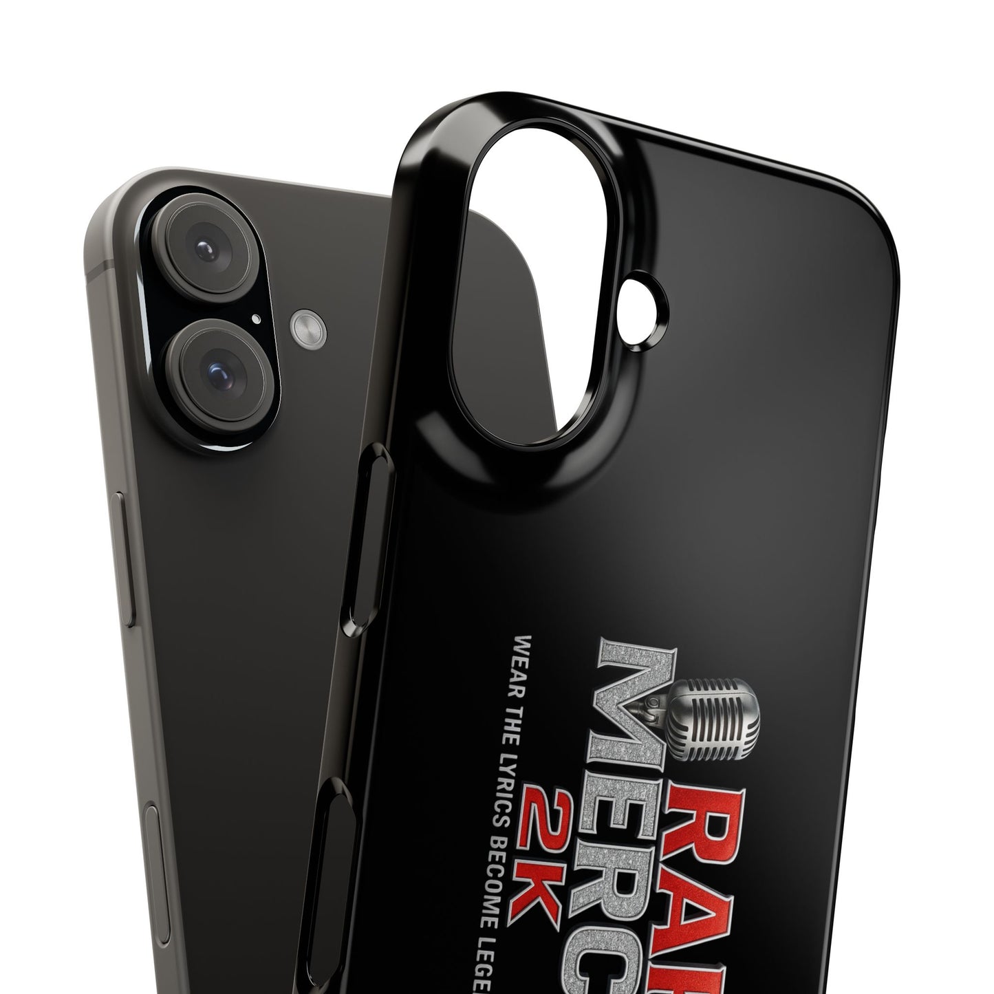 Rap Merch Snap Case for Music Lovers, Hip Hop Phone Cover, Mobile Accessories, Gift for Musicians, Trendy Phone Case