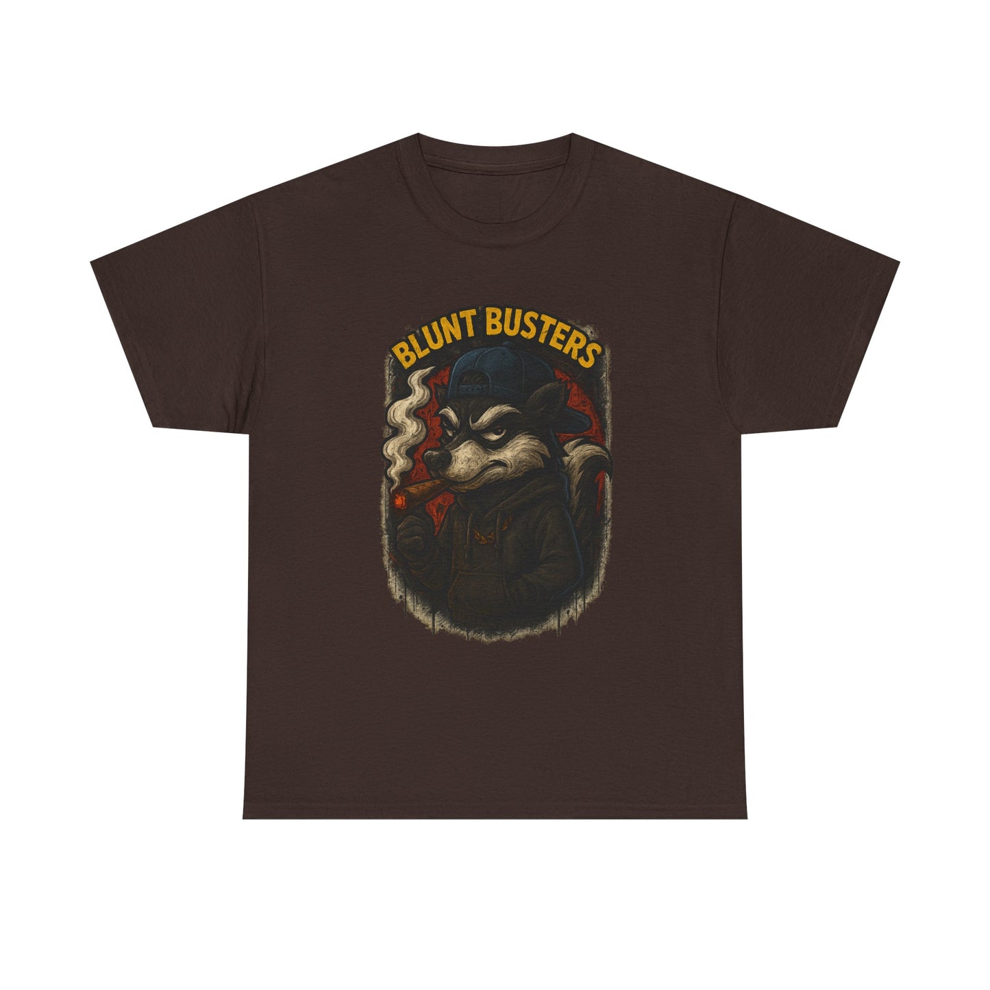 Blunt Busters Unisex Heavy Cotton Tee, Casual Wear, Graphic Tee, Gift for Smokers, Streetwear Style, Unique T-Shirt
