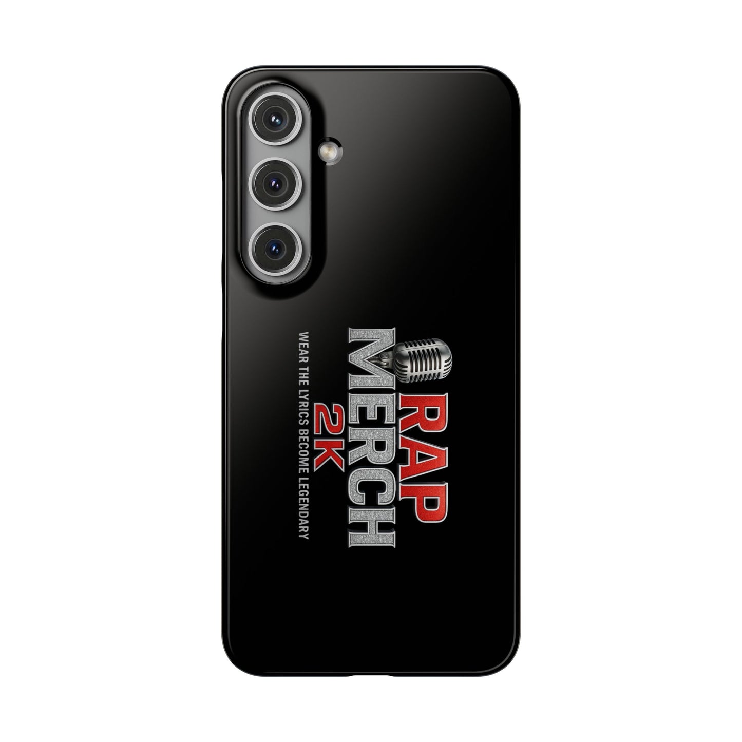 Rap Merch Snap Case for Music Lovers, Hip Hop Phone Cover, Mobile Accessories, Gift for Musicians, Trendy Phone Case