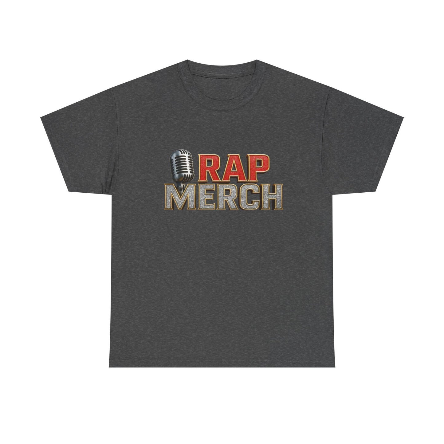 Rap Merch Unisex Heavy Cotton Tee - Hip Hop Style Shirt, Music Lover Gift, Streetwear Apparel, Festival Wear, Casual Outfit
