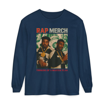 Retro Rap Long Sleeve Tee, Unisex Music Shirt, Hip Hop Tee, Vintage Rap Merchandise, Gift for Music Lovers, Streetwear Top