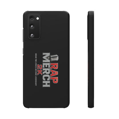 Rap Merch Snap Case for Music Lovers, Hip Hop Phone Cover, Mobile Accessories, Gift for Musicians, Trendy Phone Case