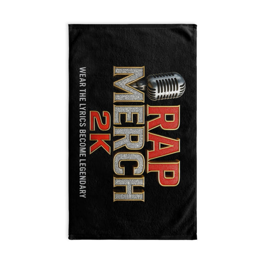 Rap Merch 2K Hand Towel - Music Lovers, Gift for Musicians, Home Decor, Kitchen Accessory, Music-themed Towel