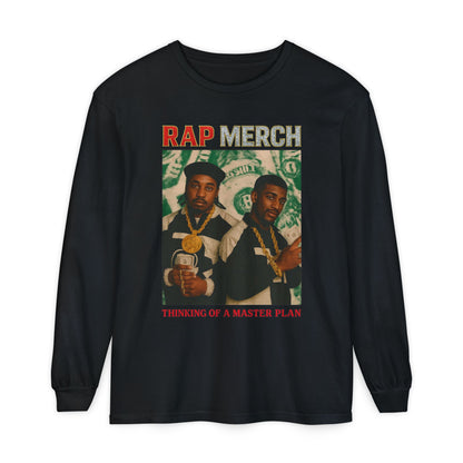 Retro Rap Long Sleeve Tee, Unisex Music Shirt, Hip Hop Tee, Vintage Rap Merchandise, Gift for Music Lovers, Streetwear Top