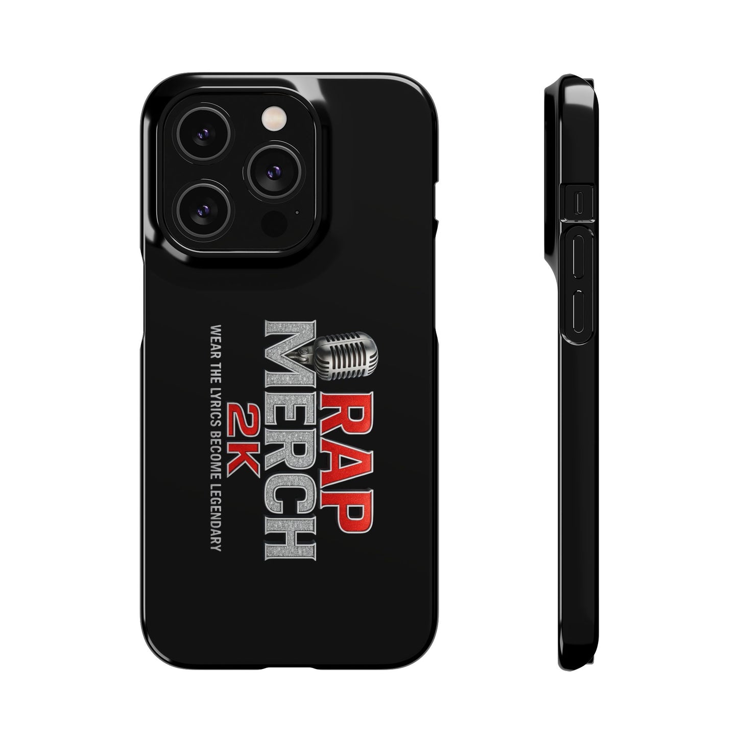 Rap Merch Snap Case for Music Lovers, Hip Hop Phone Cover, Mobile Accessories, Gift for Musicians, Trendy Phone Case