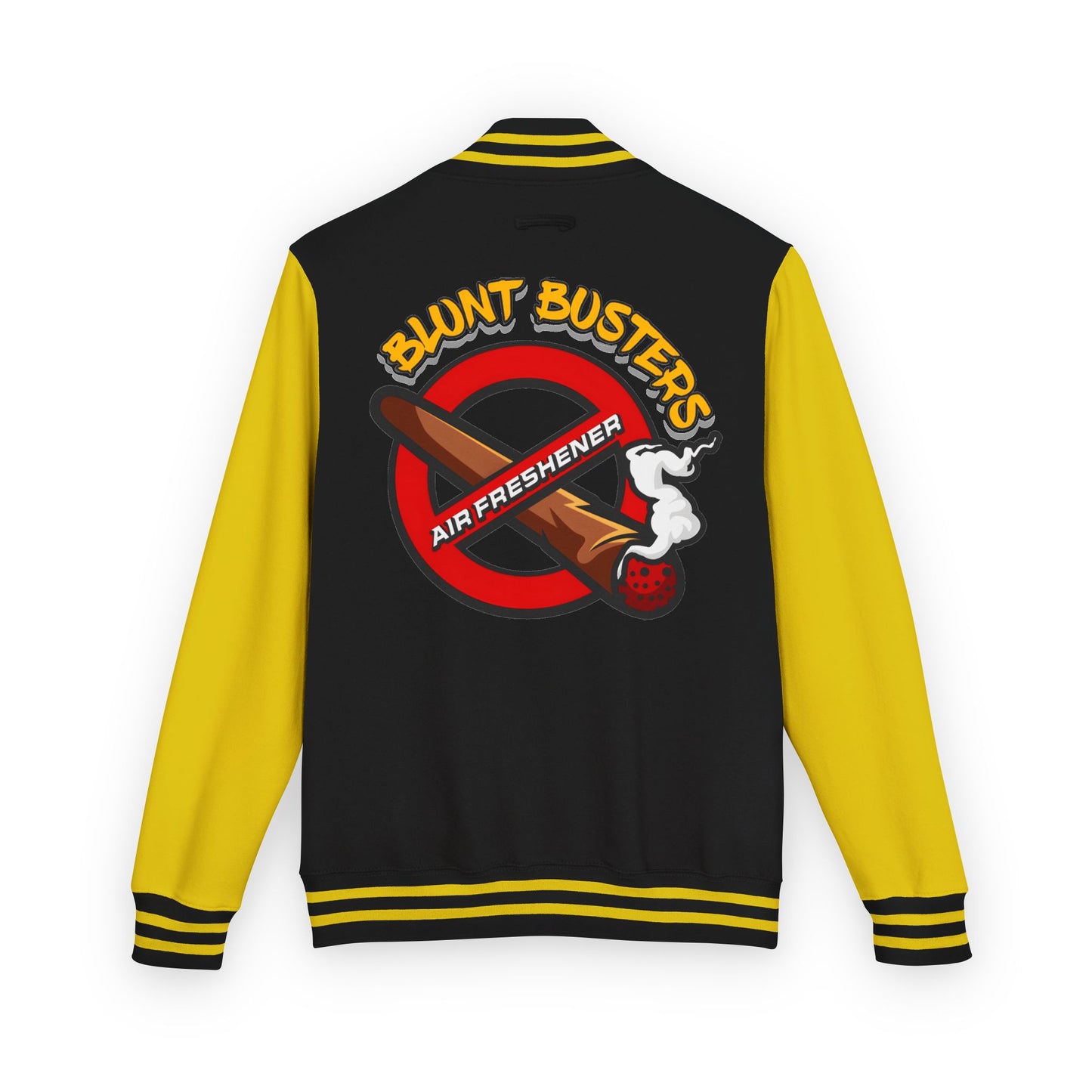 Fun Unisex Heavyweight Letterman Jacket - Retro College Style, Perfect for Casual Outings, Gifts for Him or Her, Air Freshener Design, [...]