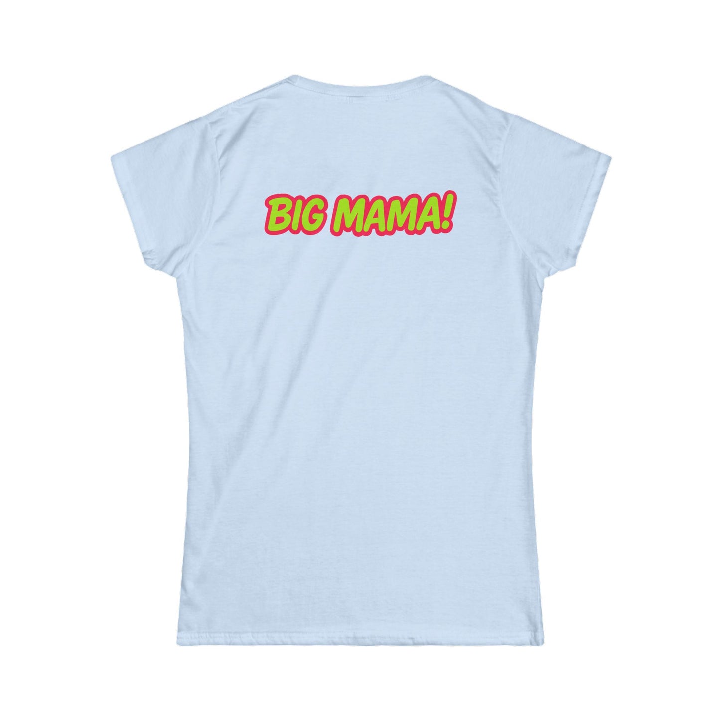 Rap Merch Women's Softstyle Tee - Big Mama Graphic Tee, Hip Hop Fashion, Gift for Music Lovers, Casual Chic Style, Birthday Gift