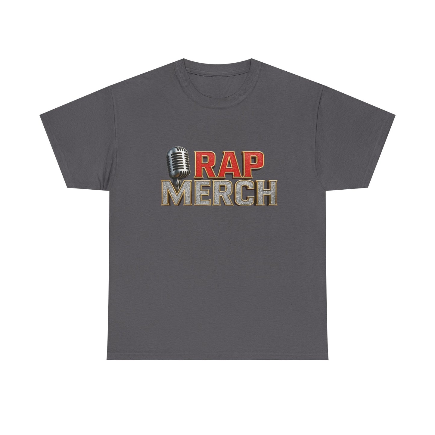 Rap Merch Unisex Heavy Cotton Tee - Hip Hop Style Shirt, Music Lover Gift, Streetwear Apparel, Festival Wear, Casual Outfit