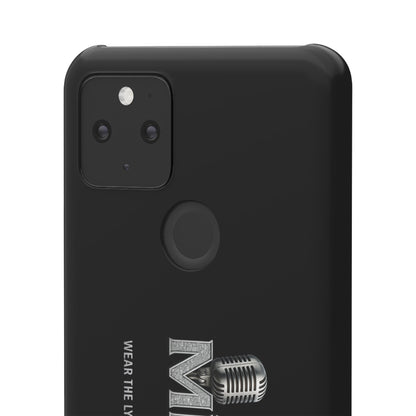Rap Merch Snap Case for Music Lovers, Hip Hop Phone Cover, Mobile Accessories, Gift for Musicians, Trendy Phone Case