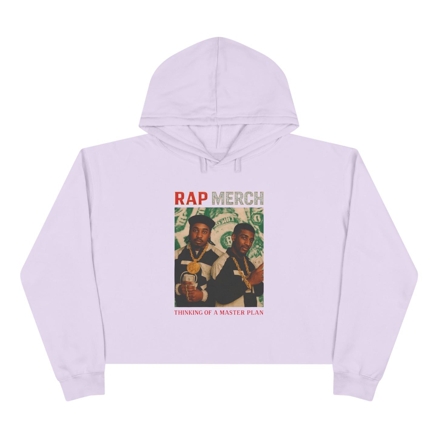 Vintage Rap Merch Crop Hoodie, Hip Hop Sweatshirt, Casual Streetwear, Gift for Music Lovers, Unisex Fashion