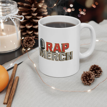 Rap Merch Mug - Perfect for Music Lovers, Coffee Enthusiasts, Gift for Friends, Collectible Merchandise, Unique Coffee Cup