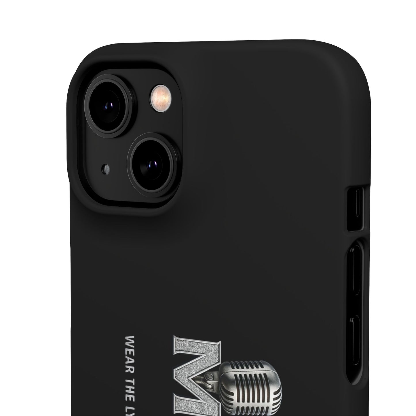 Rap Merch Snap Case for Music Lovers, Hip Hop Phone Cover, Mobile Accessories, Gift for Musicians, Trendy Phone Case