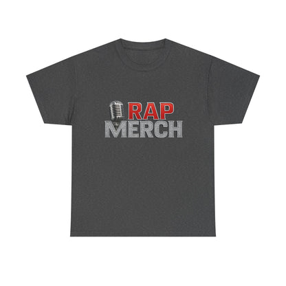 Rap Merch Unisex Heavy Cotton Tee - Perfect for Music Lovers, Gift for Hip-Hop Fans, Streetwear Style, Concert Outfit, Festival Apparel