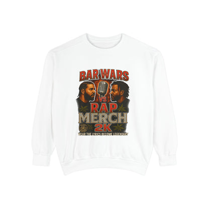 Bar Wars Sweatshirt, Cozy Unisex Garment-Dyed Sweatshirt for Music Lovers, Ideal for Casual Outings, Unique Gift for Rap [...]