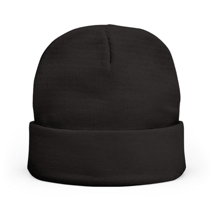 Rap Merch Embroidered Knit Beanie, Hip Hop Accessory, Music Lover Gift, Streetwear Fashion, Winter Warmth, Trendy Headwear