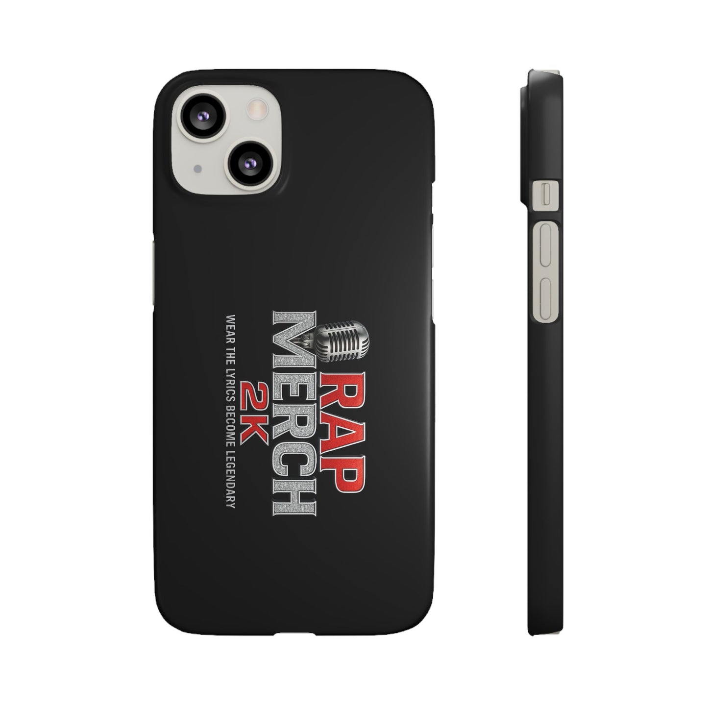 Rap Merch Snap Case for Music Lovers, Hip Hop Phone Cover, Mobile Accessories, Gift for Musicians, Trendy Phone Case
