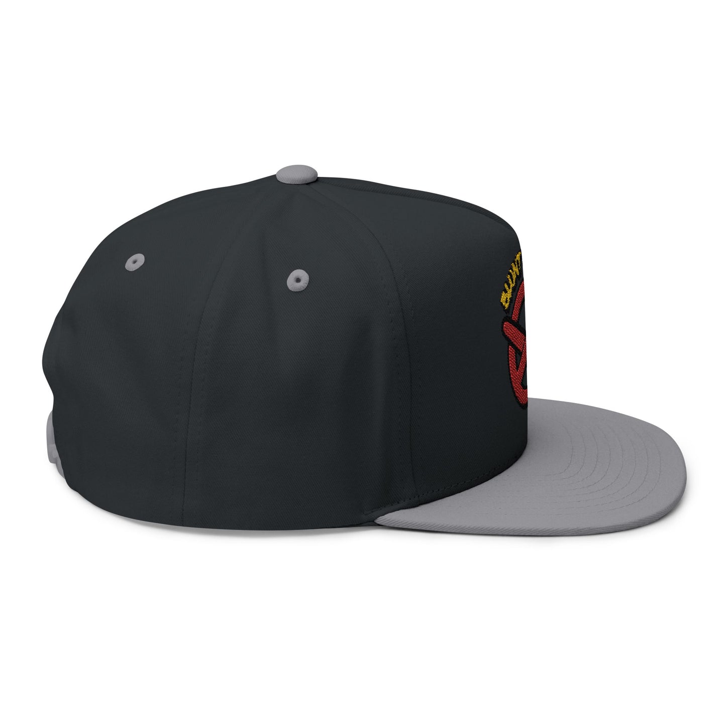 Flat Bill Cap — "Blunt Busters" Embroidered Snapback